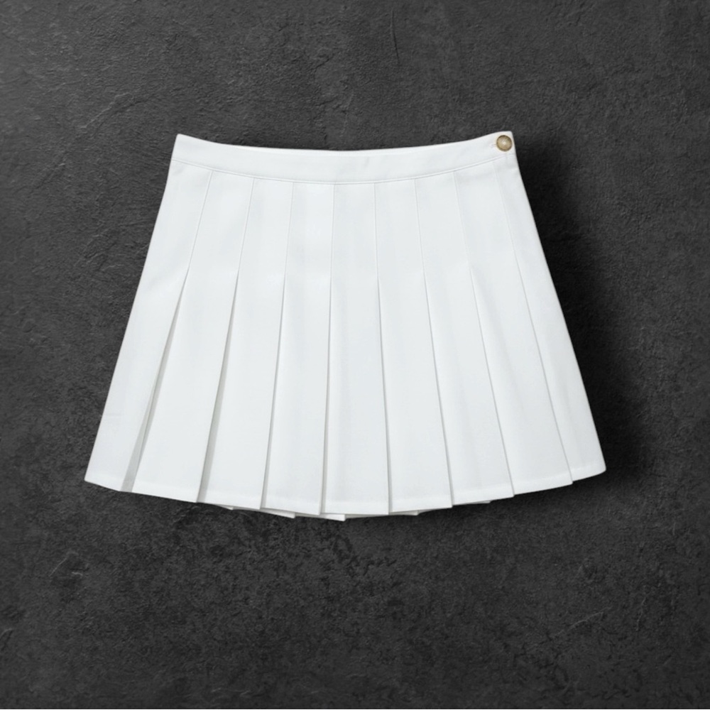 NWT wild‎ fable Pleated Tennis Style Mini Skirt Classic Preppy Summer Resortwear